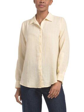 C BY ONE Striped Long Sleeve Shirt